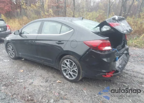 2019 Hyundai Elantra Limited z USA, uszkodzony, nr VIN 5NPD84LF3KH467758